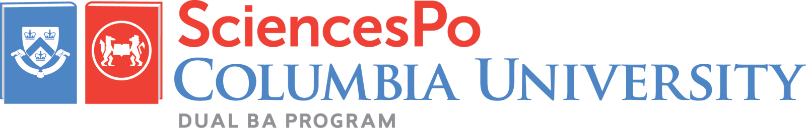Logo for the Dual BA Program Between Columbia University and Sciences Po